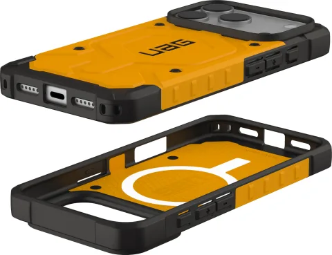 UAG Pathfinder MS case iPhone 17 Pro Heritage Yellow