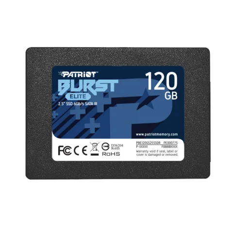 Patriot Burst Elite 120GB SSD SATA 3 2.5" (PBE120GS25SSDR) disk