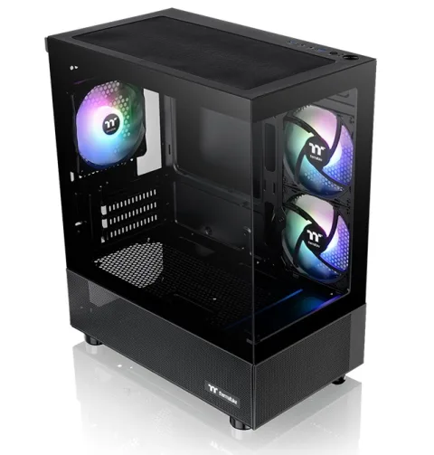 THERMALTAKE View 170 TG ARGB, črno mATX ohišje