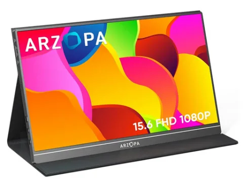 ARZOPA S1 TABLE 15.6'' (40 cm) FullHD IPS 60Hz mHDMI USB-C zvočniki, prenosni monitor
