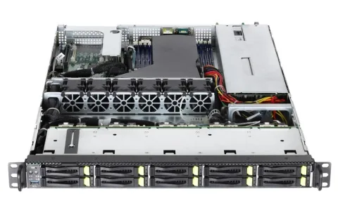 ASRock 1U10E-ROME/2T, Rack 1U, UP, AMD EPYC 7002, 10xSFF