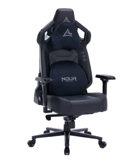 BREUNOR SEDIA GAMING NOUA MIND GREY ERGONOMICA CON CUSCINI