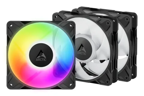 P12 Pro A-RGB - 3 Pack - 120 mm A-RGB PWM Fan with Cable Splitter