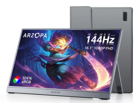 ARZOPA Z1FC, 16.1'' (41 cm) FullHD IPS 144Hz mHDMI USB-C