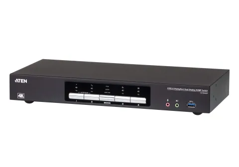 ATEN CS1944DP-AT-G KVM-lüliti Must
