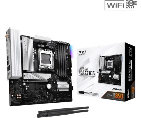 ASRock B850M Pro RS WiFi, osnovna plošča