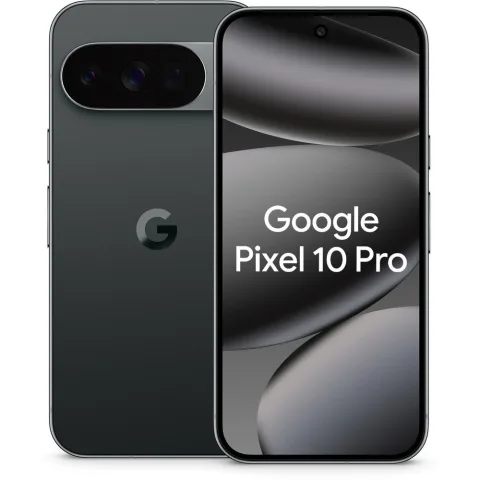 Google Pixel 10 Pro okostelefon - 6,3" OLED 120Hz, 16GB, 128GB, obszidián