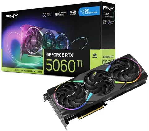 PNY, 16 GB, RTX 5060 TI