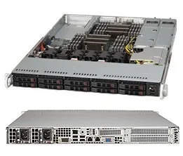 Supermicro 116AC2-R706WB Cabinet metalic Negru 750 W