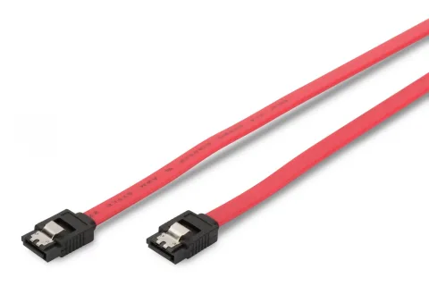 Digitus AK-400102-003-R cabluri SATA 0,3 m SATA 7-pin Roşu
