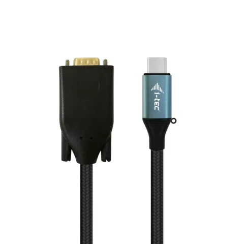 i-tec C31CBLVGA60HZ videokaabliadapter 1,5 m USB tüüp-C VGA (D-Sub) Must, Sinine