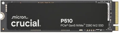 SSD Crucial P510 1TB NAND Gen5 M.2 NVMe 2280 (11000/9500MB/s)