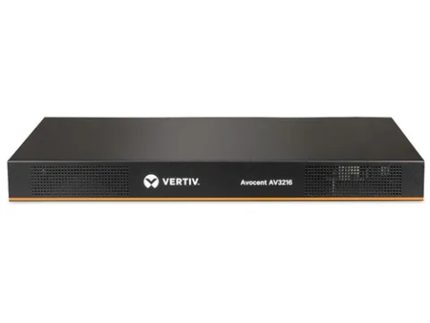 Vertiv Avocent AV 3216 KVM switch Rack mounting Black