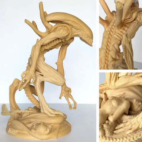 Alien Xenomorph Fewture Models SPAAL001 Modell-Bausatz