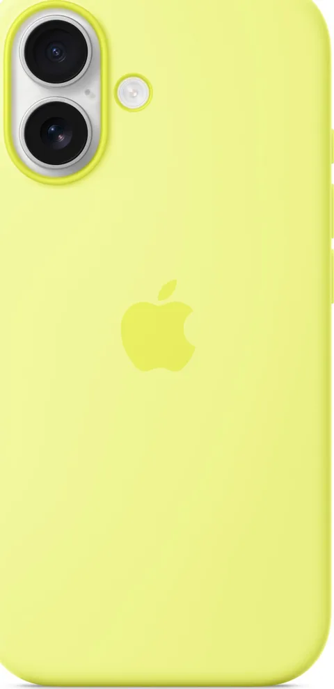 Apple iPhone 17 Silicone Case MS Neon Yellow
