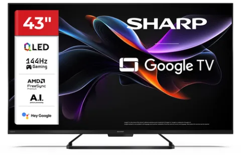 Sharp 43HR7265E TV 109.2 cm (43") 4K Ultra HD Wi-Fi Black