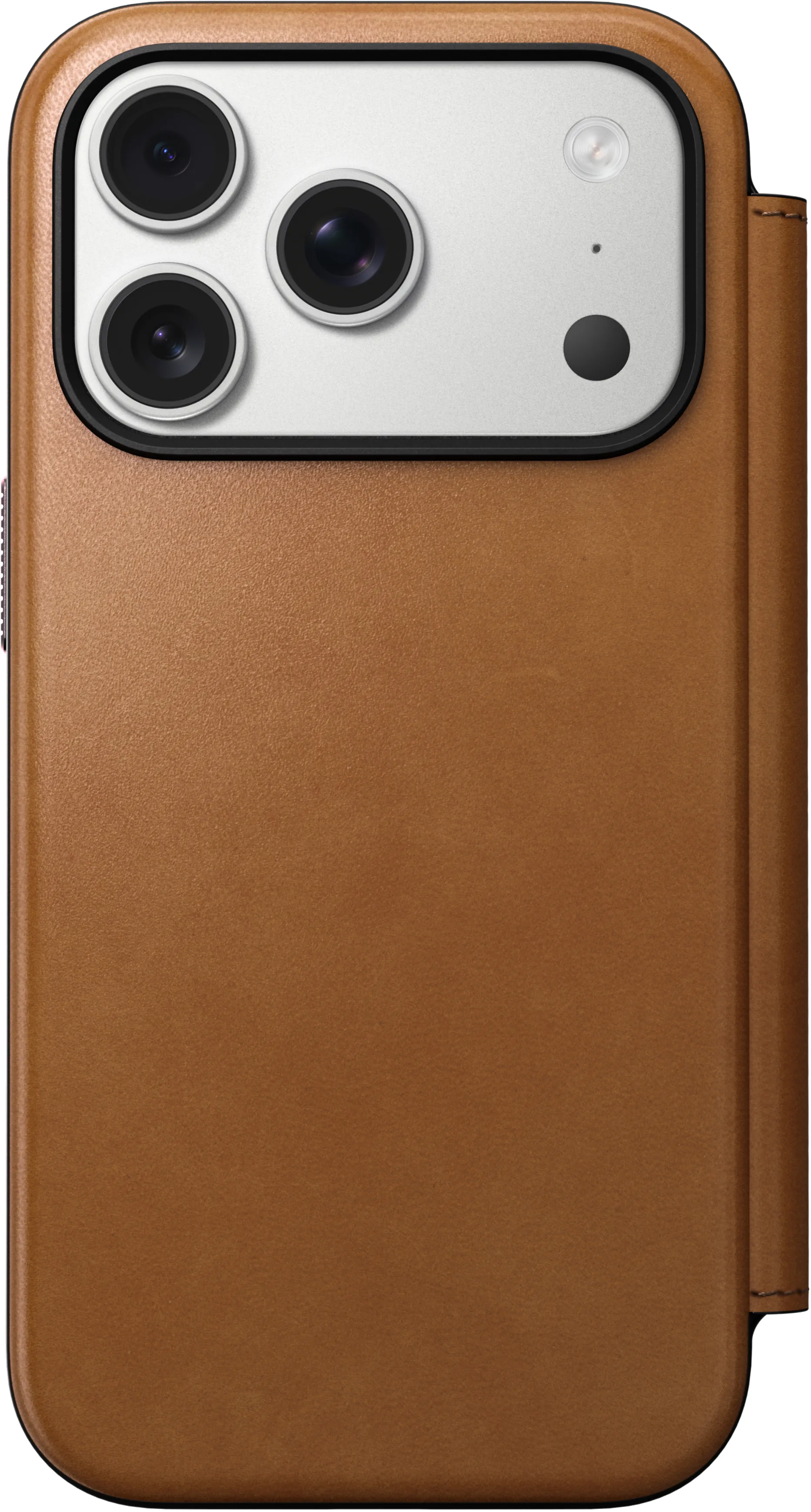 Nomad Modern Leather Folio iPhone 17 Pro English tan