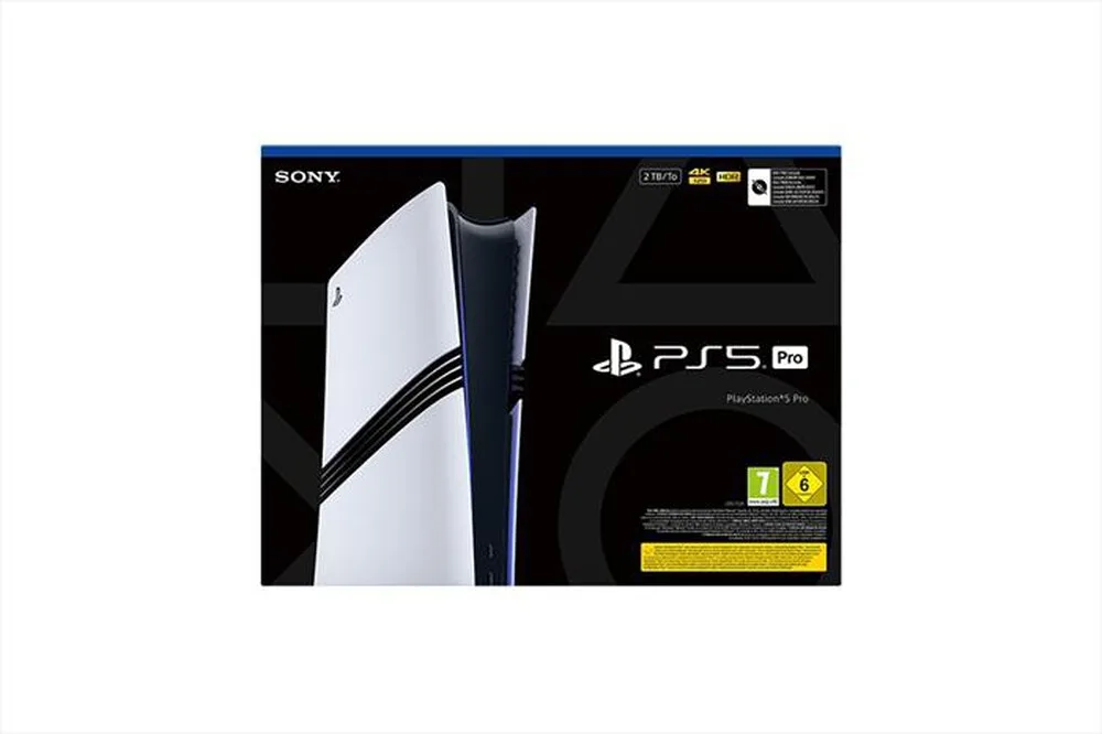 SONY COMPUTER - CONSOLE PLAYSTATION5 PRO - 2 TB-bianco