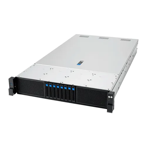 ASUS RS720A-E13-RS8U Socket SP5 Rack (2U) Black, Silver