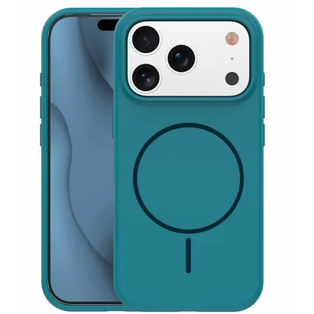 Husa OEM Apple iPhone 17 Pro Silicone Thin Turcoaz