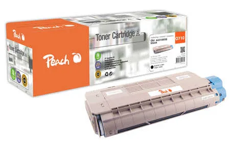 Peach 110596 toner cartridge 1 pc(s) Compatible Black