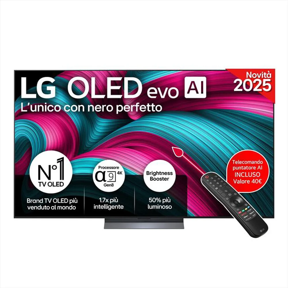 LG - Smart TV OLED UHD 4K 77" OLED77C55LA-Black