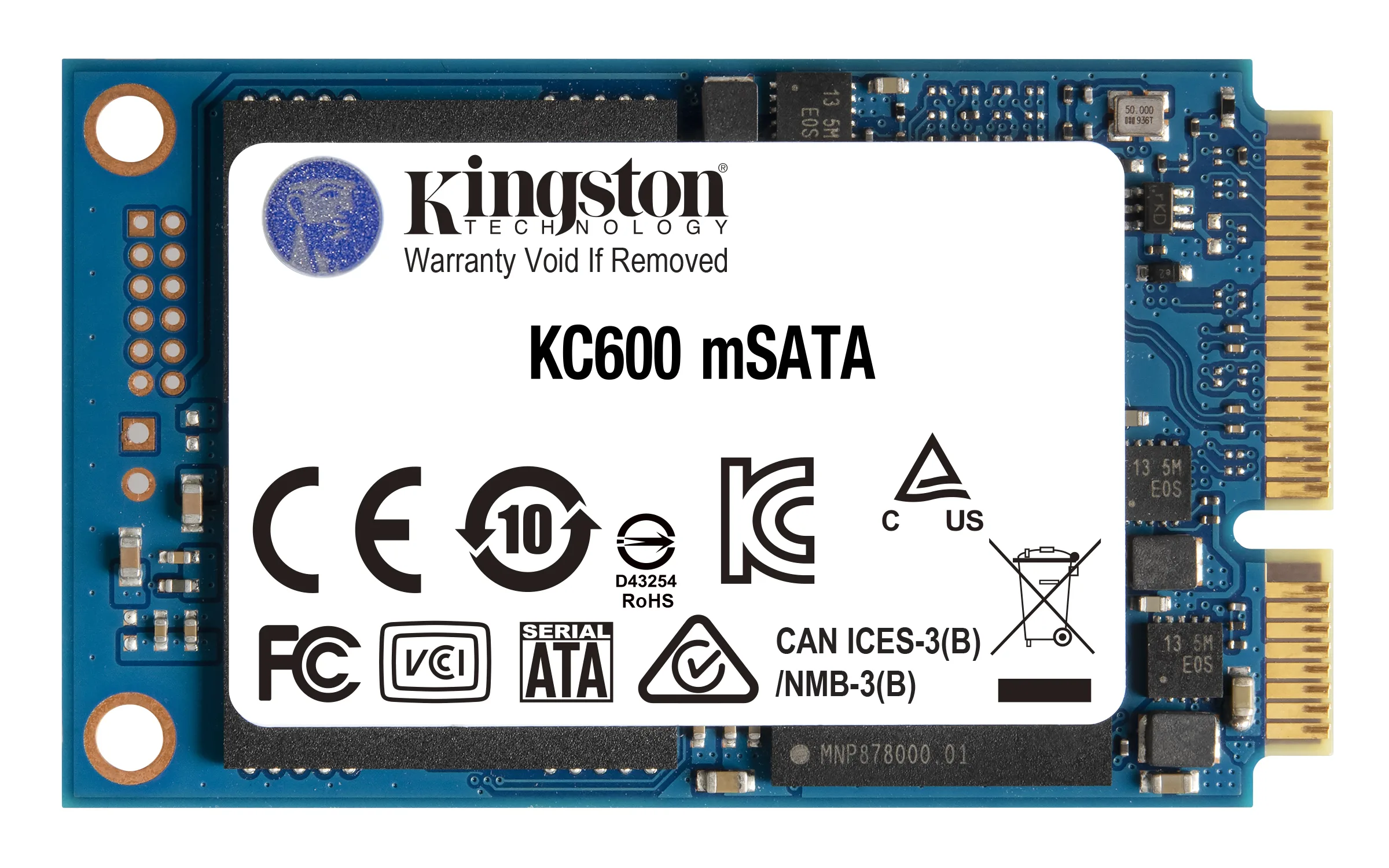 512G SSD KC600 SATA3 mSATA