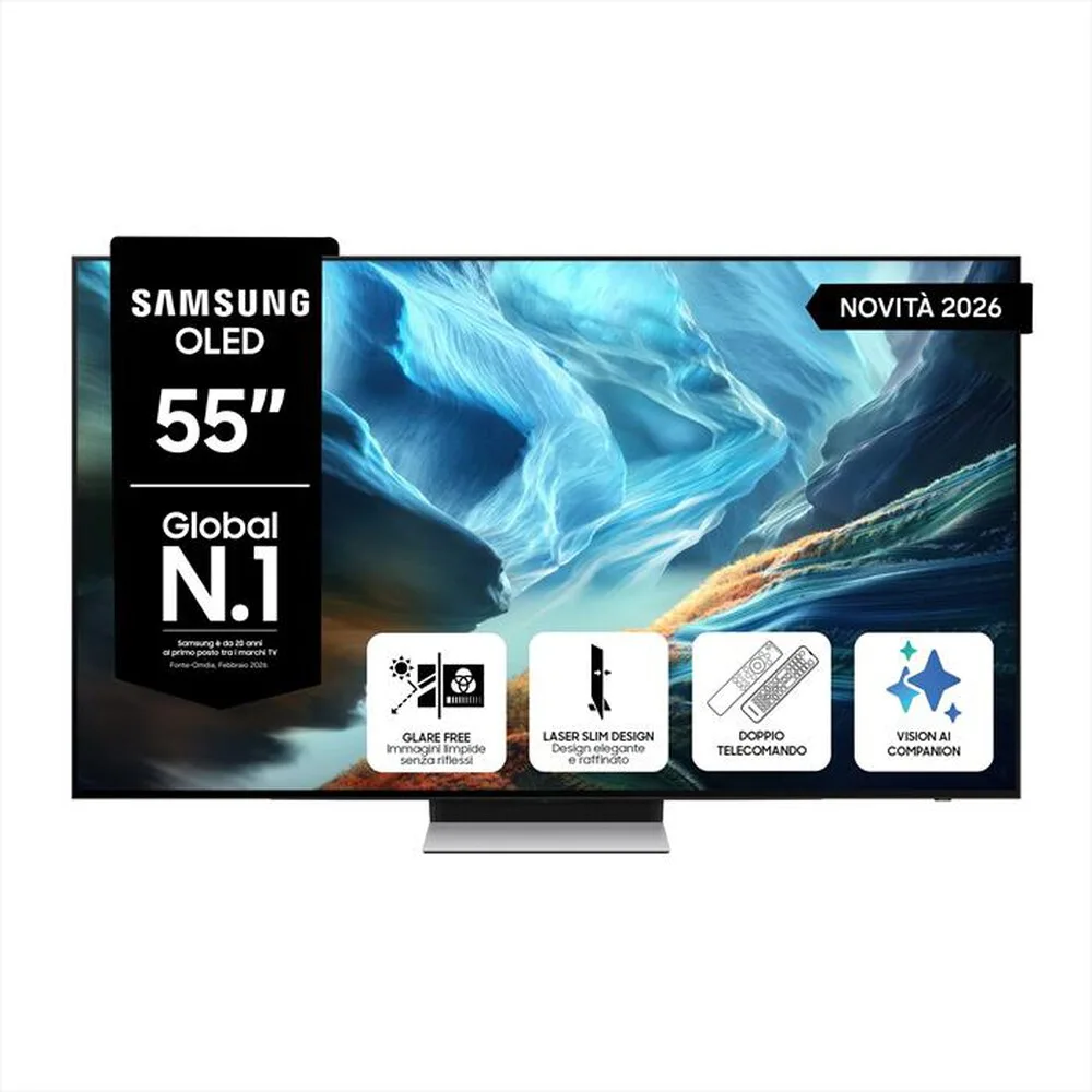 SAMSUNG - QE55S90HAEXZT-Graphite Black