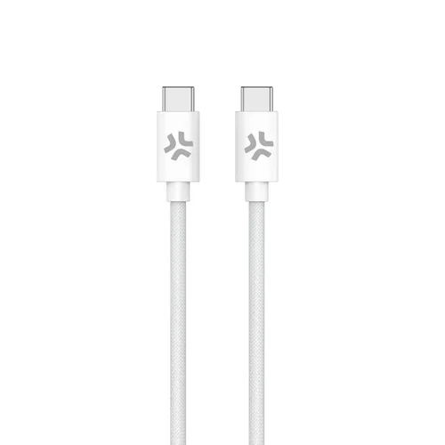 Celly USBCUSBCCOTT - USB-C to USB-C Cotton Braided Cable [POWER DELIVERY]