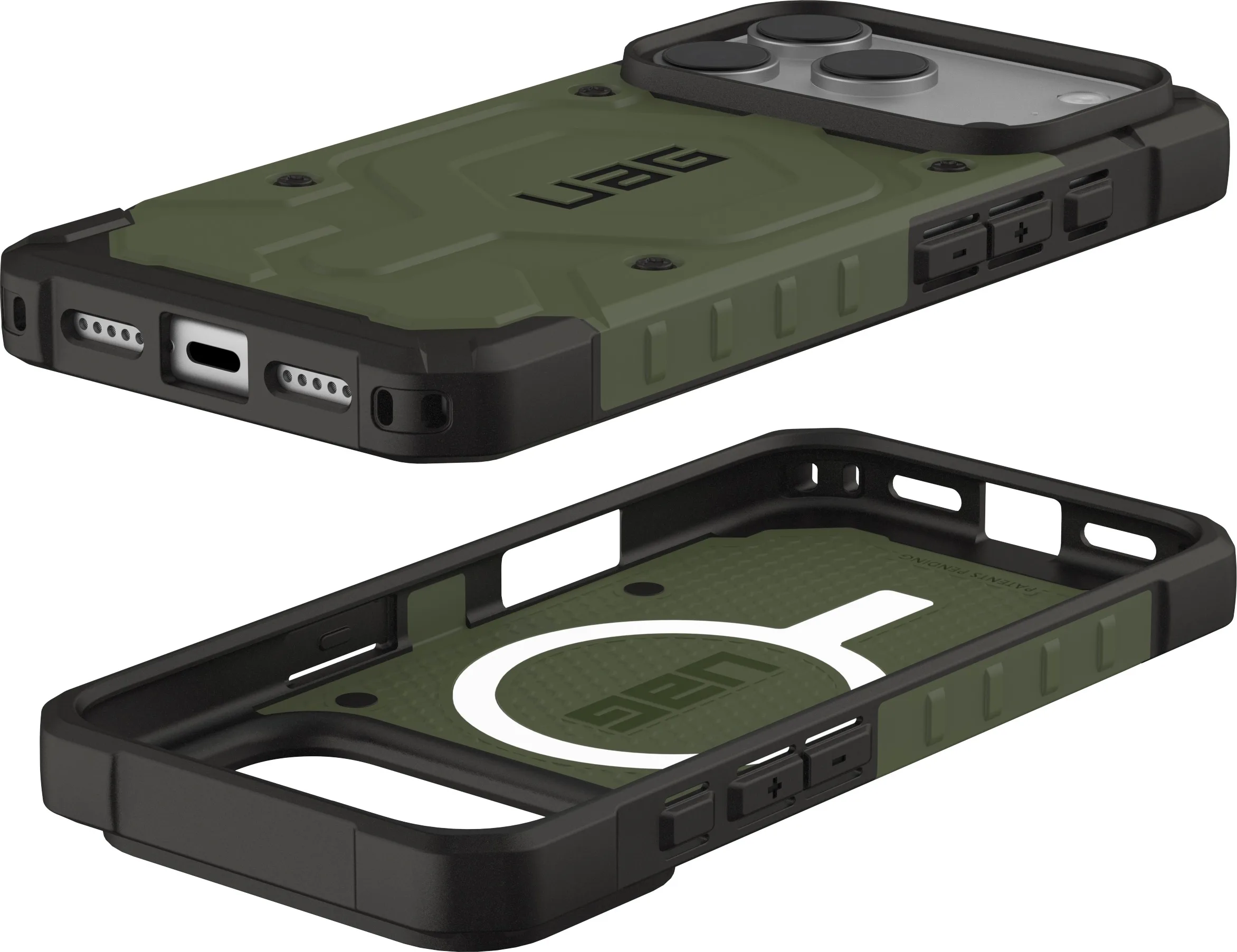 UAG Pathfinder MS case iPhone 17 Pro Olive