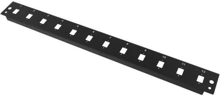 Digitus Fiber optic cross-connect panel without front plate, 19"
