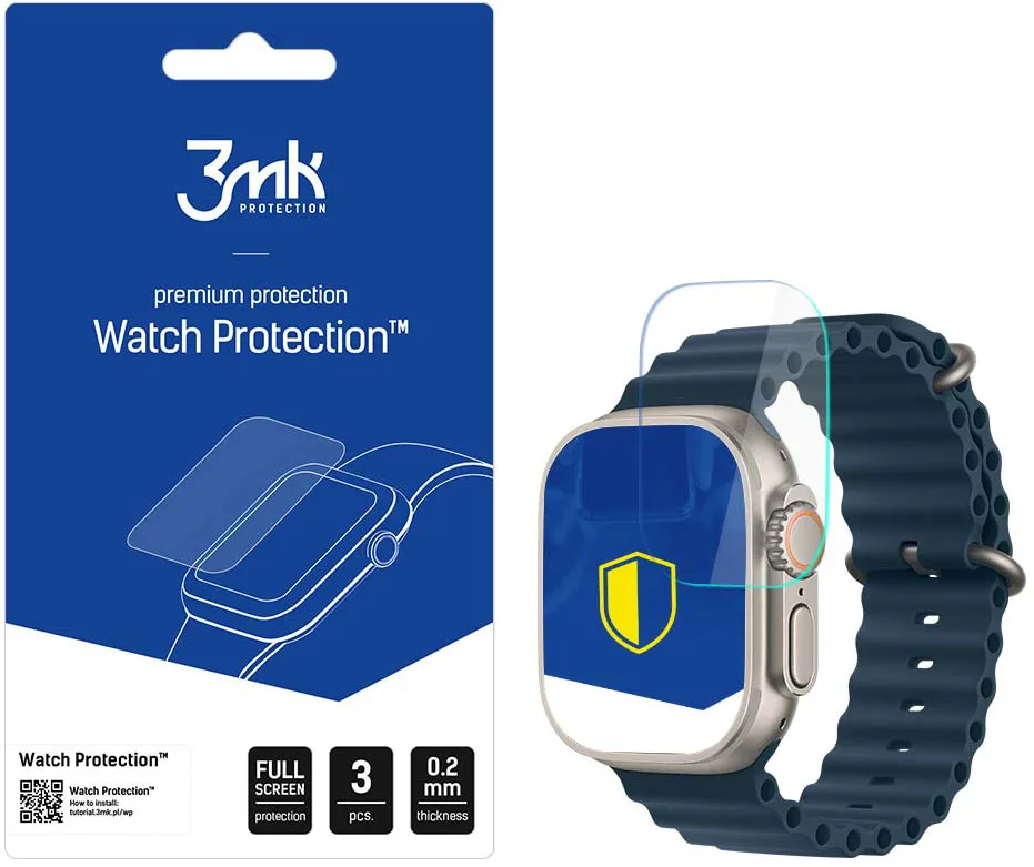 3MK Watch Protection FlexibleGlass Apple Watch Ultra/Ultra 2