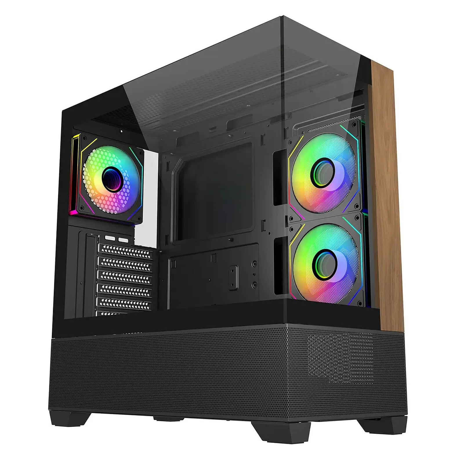 Cooler Master Elite 690 Wood (Noir)