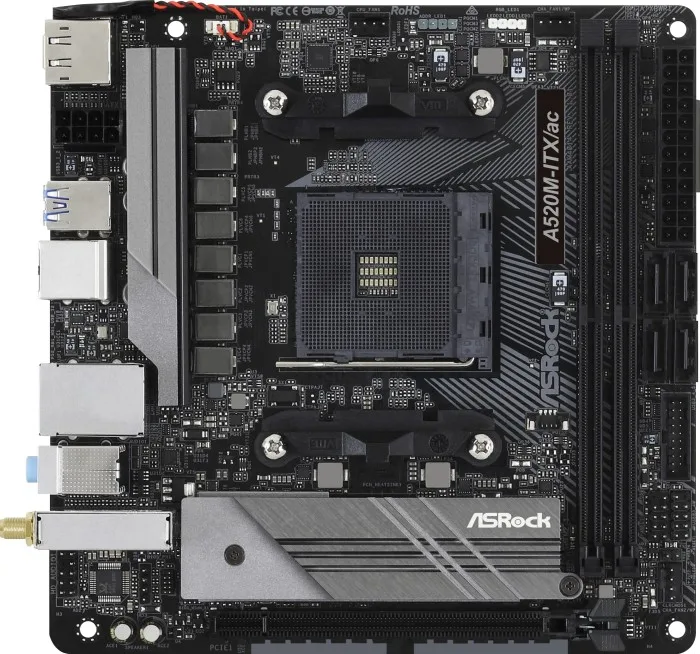 ASROCK A520M-ITX/ac (90-MXBDG0-A0UAYZ), osnovna plošča