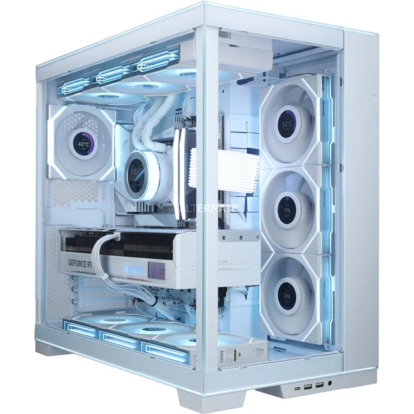 Pure Lian Li White R7-5080 gaming pc
