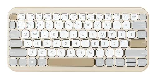 ASUS KW100 keyboard Home Bluetooth Beige, Oat