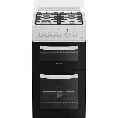 Hotpoint Double Cooker HTG5GCWL
