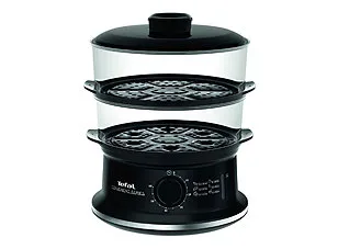 Tefal VC140135 steam cooker 2 basket(s) Freestanding 900 W Black