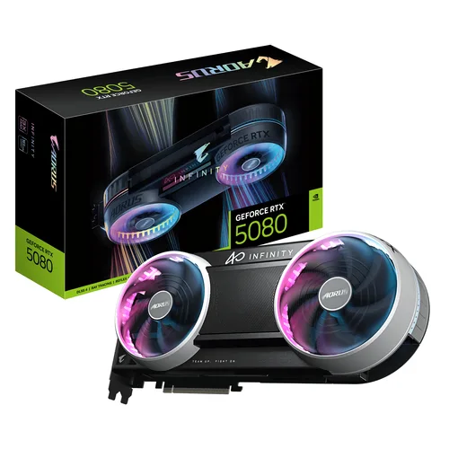 AORUS GeForce RTX 5080 INFINITY 16G Graphics Card