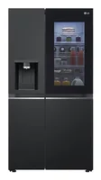 LG GSGE91EVAC side-by-side refrigerator Freestanding 628 L Black
