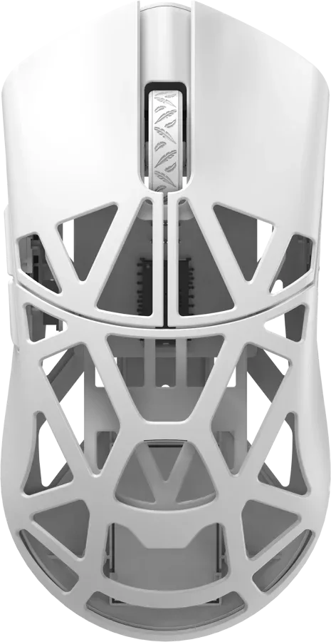 WLMouse Beast X Pro Solid Sides - White (Omron Optical) Wireless 8K Magnesium