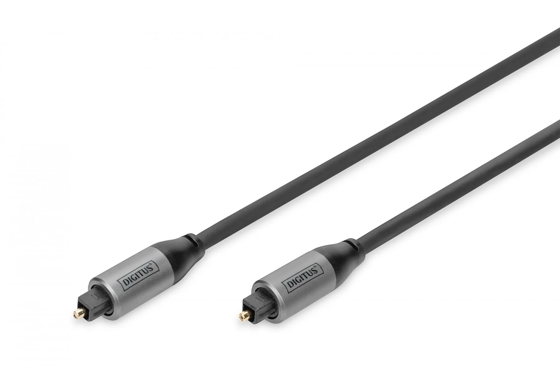 Digitus DB-510510-020-S cablu audio 2 m Toslink Negru