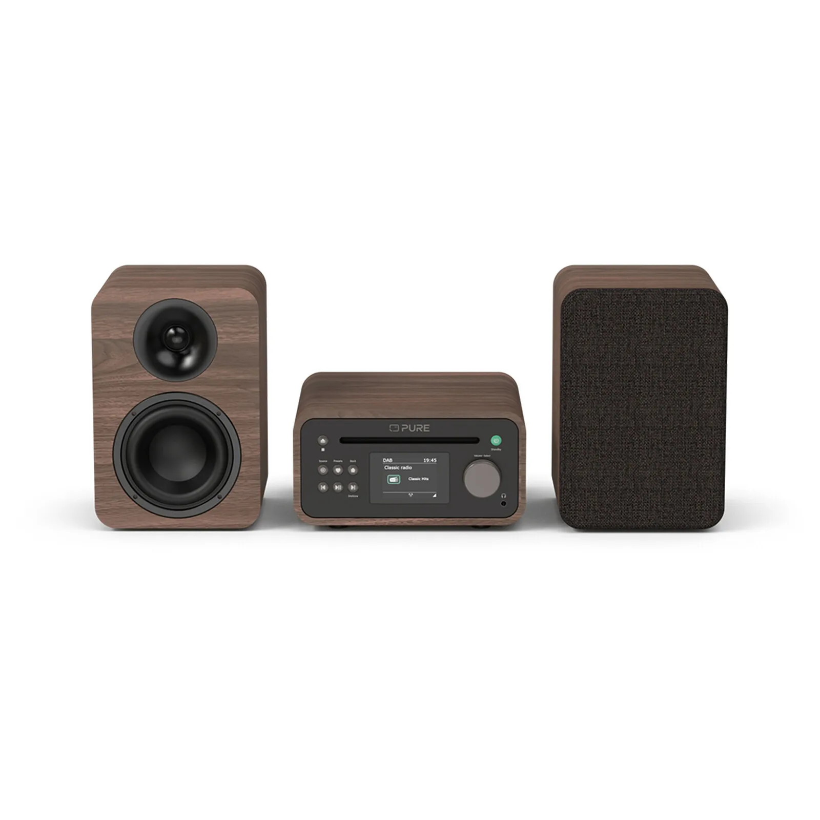 Pure Classic Stereo Mini CafÃ©/Noyer