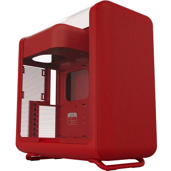 HYTE X50 rdeče ohišje, barva Wild Cherry