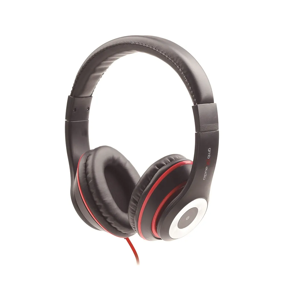GEMBIRD Stereo headset, "Los Angeles", black