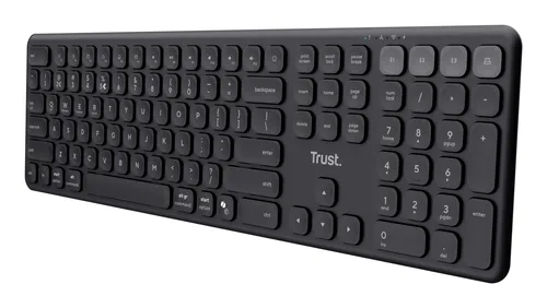 Trust Vaiya keyboard Universal USB + RF Wireless + Bluetooth US English Black