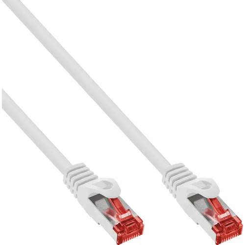 InLine Patch Cable S/FTP PiMF Cat.6 250MHz PVC copper white 3m