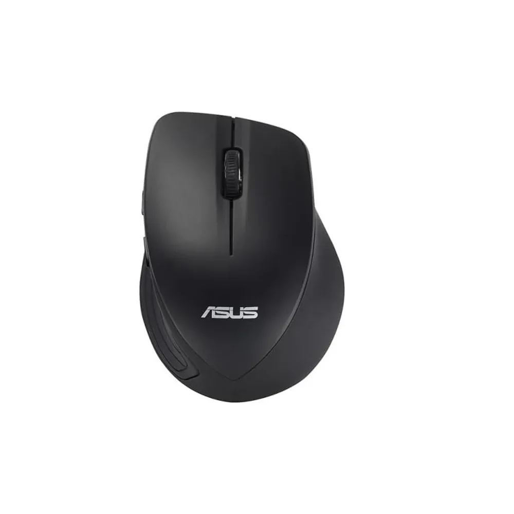 Mouse Wireless Asus Nero, 1600 DPI, Ergonomico per Pc Desktop