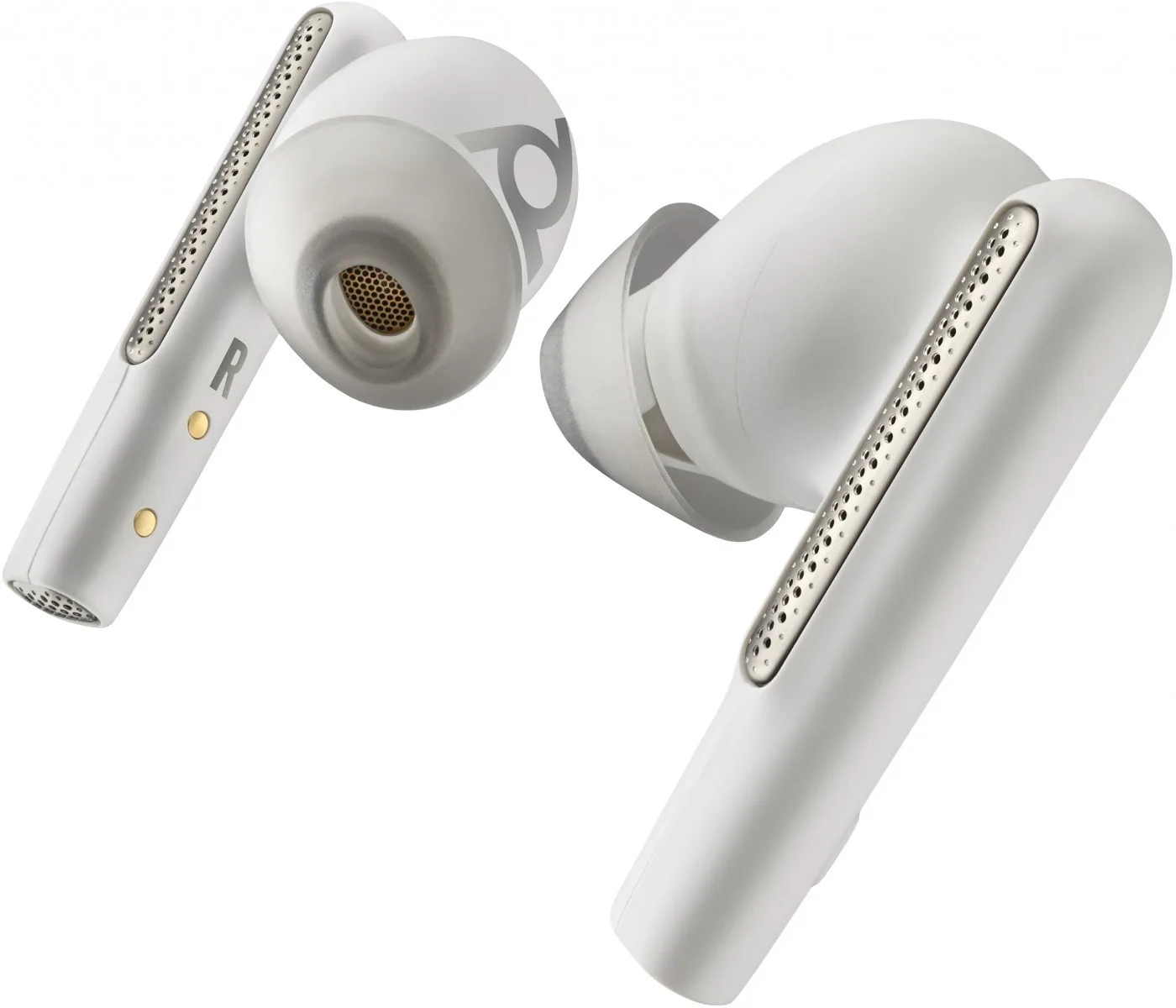 HP Poly Poly Voyager Free 60 UC White Sand Earbuds +BT700 USB-C Adapter
