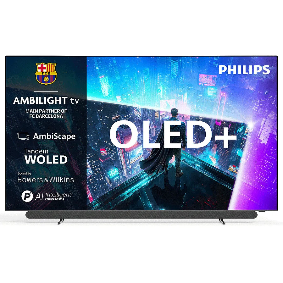 Philips 65OLED911/12- TV Oled 4K UHD HDR - 164 cm